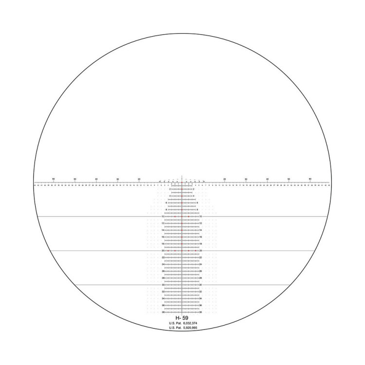 Приціл Nightforce ATACR 5-25x56 F1 ZeroS Dig PTL. Сітка H59 з підсвічуванням