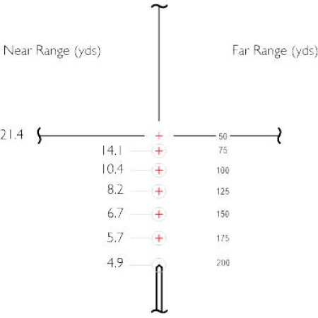 Приціл оптичний Hawke Vantage 3-9х40 сітка 22 LR Subsonic з підсвічуванням