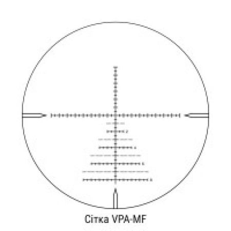 Приціл оптичний Vector Optics Marksman 4-16x44 FFP. Сітка VPA-MF