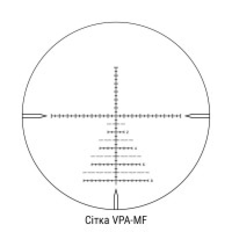 Прицел оптический Vector Optics Marksman 4-16x44 FFP. Сетка VPA-MF