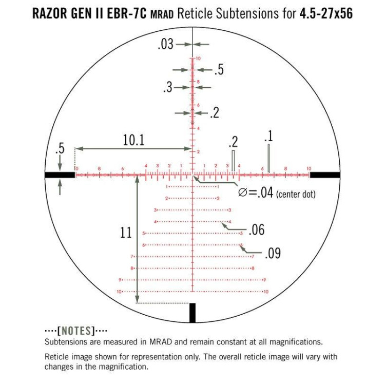 Приціл Vortex RAZOR HD 5-20х50 FFP сітка EBR-2B (MRAD) з підсвічуванням