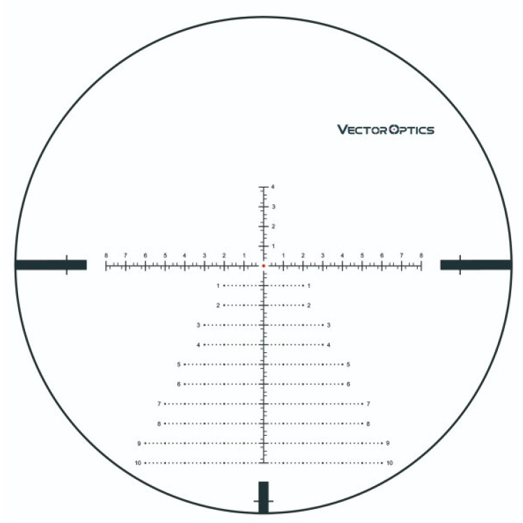 Приціл оптичний Vector Optics Continental 5-30x56 FFP. Сітка MBR з підсвічуванням