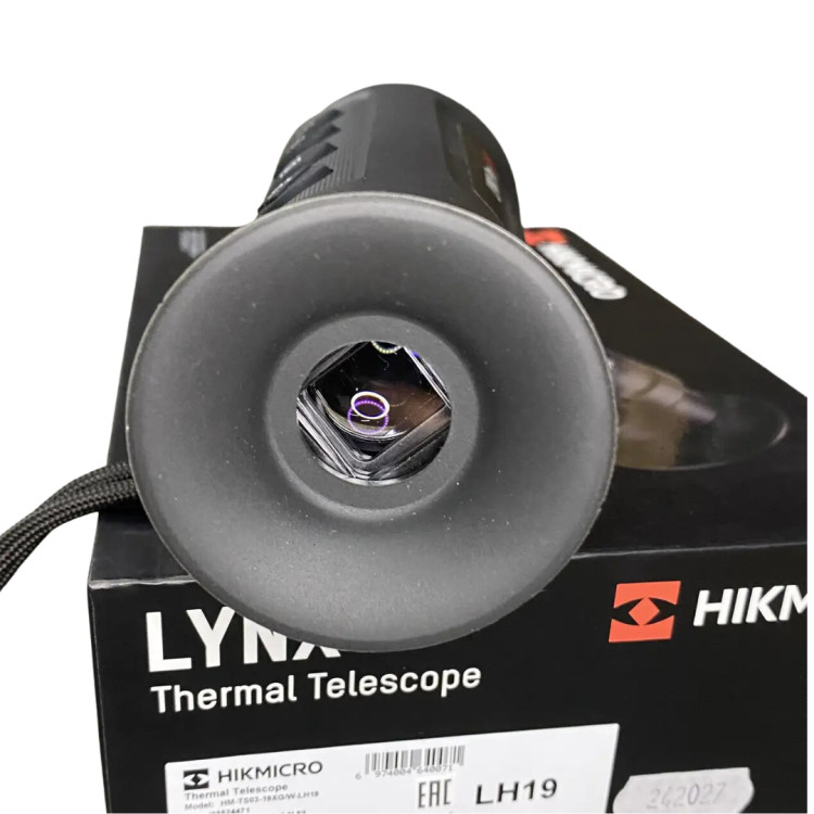 Тепловізійний монокуляр HIKVISION HikMicro Lynx Pro LH19, 384×288, 50 Гц, об'єктив 19 мм, LCOS 1280×960