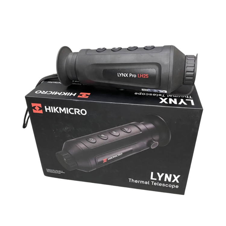 Тепловизионный монокуляр HIKVISION HikMicro Lynx Pro LH25 - 25XG, 384×288, 50 Гц, объектив 25 мм, LCOS 1280×96