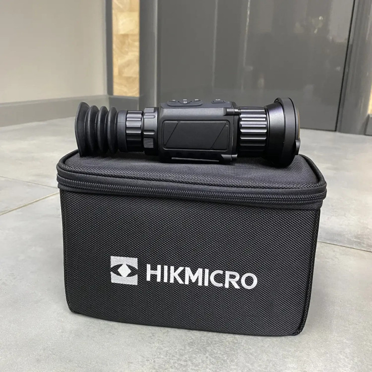 Тепловізійний приціл Hikmicro Thunder Pro TQ50, 640×512, 2600 м, 50 мм, Wi-Fi, стадіометричний далекомір