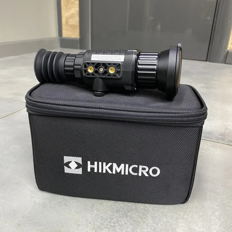 Тепловізійний приціл Hikmicro Thunder Pro TQ50, 640×512, 2600 м, 50 мм, Wi-Fi, стадіометричний далекомір