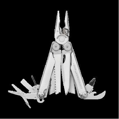 Мультиінструмент LEATHERMAN WAVE PLUS, синтетичний чохол, карт. коробка