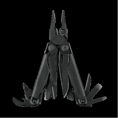 Мультиінструмент LEATHERMAN Surge BLACK, синтетичний чохол, картонна коробка