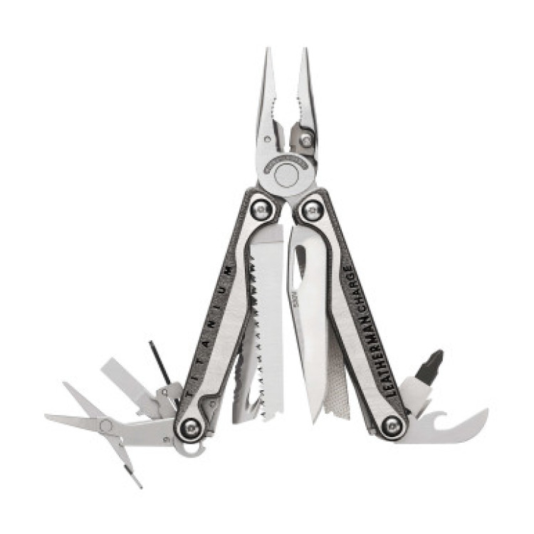 Мультиинструмент LEATHERMAN CHARGE TTI PLUS, синтетический чехол, карт. коробка