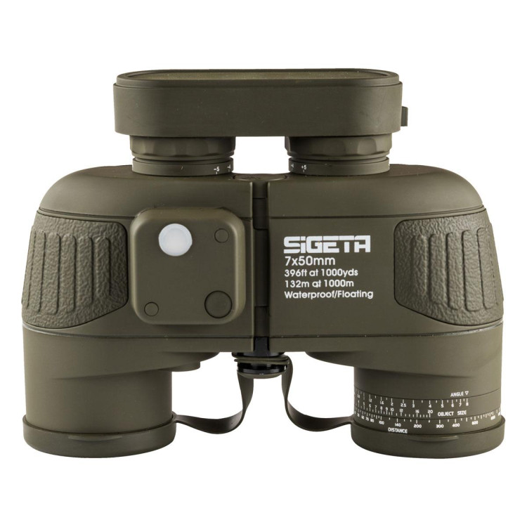 Бінокль SIGETA Admiral 7x50 Military floating/compass/reticle морський