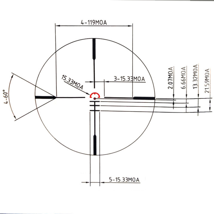 Коллиматорный прицел KONUS SIGHT-PRO PTS2 3x30 (призматический)