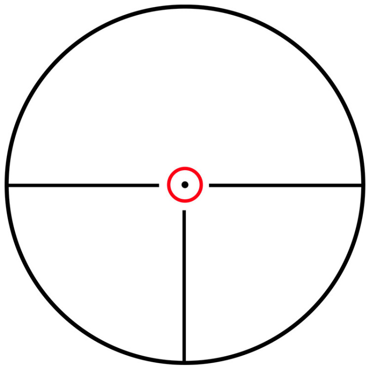 Оптичний приціл KONUS EVENT 1-10x24 Circle Dot IR