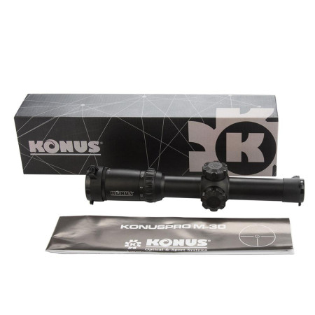 Оптичний приціл KONUS KONUSPRO M-30 1-4x24 Circle Dot IR