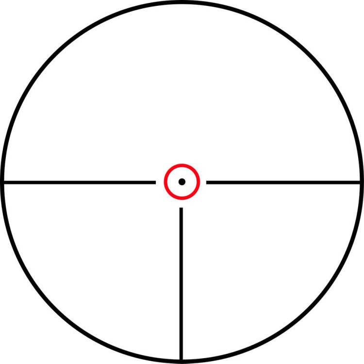 Оптический прицел KONUS KONUSPRO M-30 1-4x24 Circle Dot IR