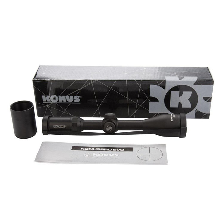 Оптичний приціл KONUS KONUSPRO-EVO 3-12x50 30/30 Cross IR