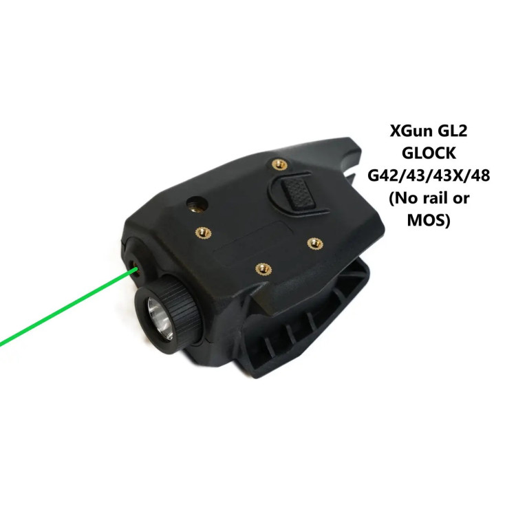 Підствольний ліхтар з ЛЦУ XGUN GL2 (зелений промінь)