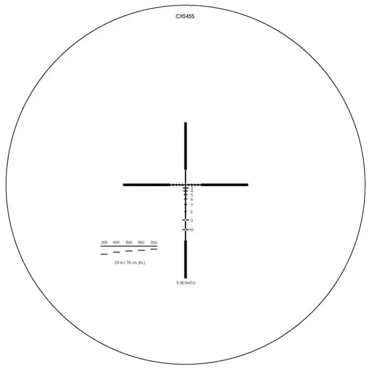 Прицел ELCAN Specter DR 1,5-6x DFOV156-L1 (для калибра 5.56)