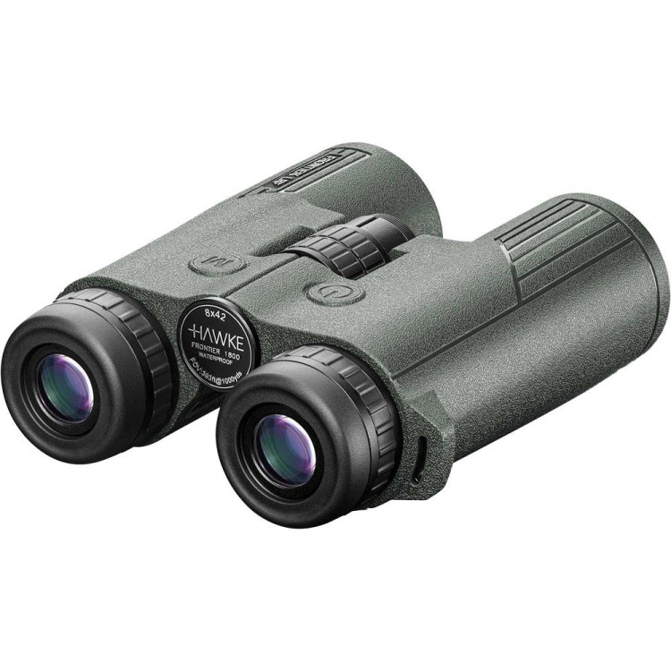 Бинокль Hawke Frontier LRF Green 10x42 с дальномером 2300 м