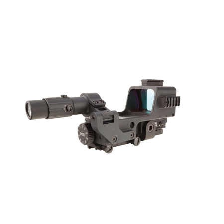 Коллиматорный прицел TRIJICON MGRS Red Segmented Circle 3 MOA с увеличителем 3х