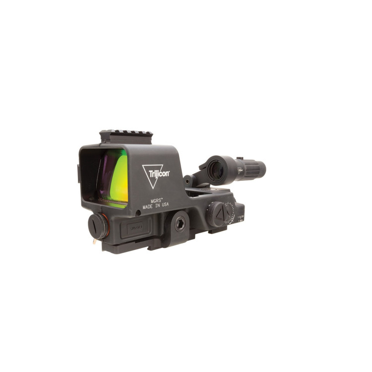 Коллиматорный прицел TRIJICON MGRS Red Segmented Circle 3 MOA с увеличителем 3х