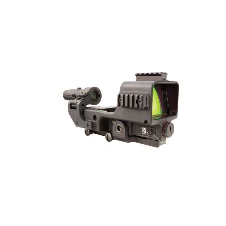 Коллиматорный прицел TRIJICON MGRS Red Segmented Circle 3 MOA с увеличителем 3х