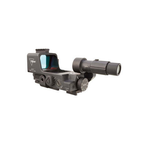 Коллиматорный прицел TRIJICON MGRS Red Segmented Circle 3 MOA с увеличителем 3х