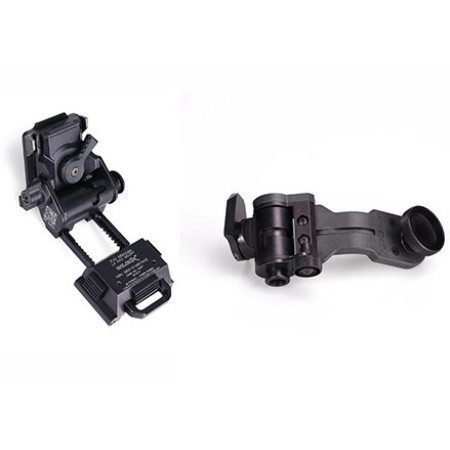 Комплект адаптер PVS-14 NVG J-Arm Adapter Wilcox G24 + кріплення для ПНВ Wilcox L4 G24 Low Profile