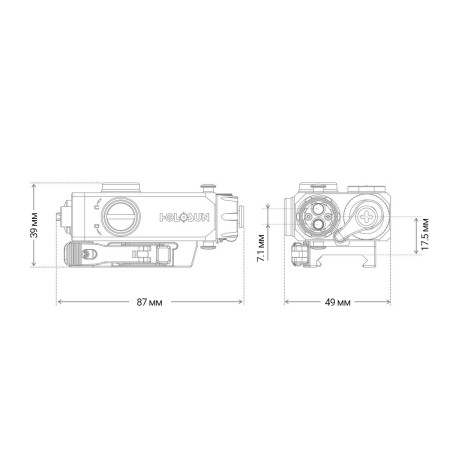 Блок Holosun LS221R с ЛЦВ