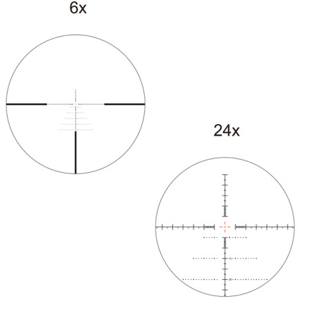 Приціл оптичний Vector Optics Sentinel 6-24x50 (30 мм) illum. FFP