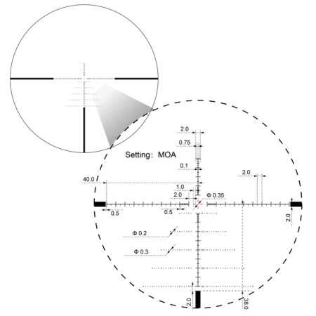 Приціл оптичний Vector Optics Sentinel 6-24x50 (30 мм) illum. FFP