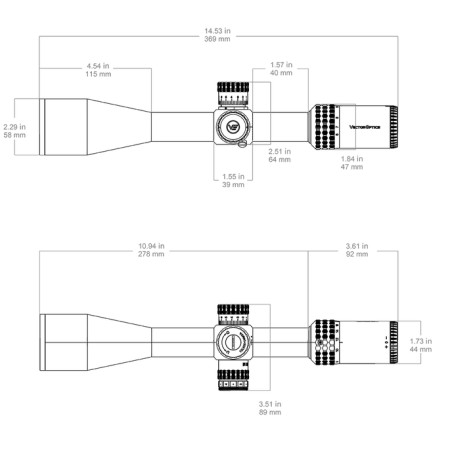 Приціл оптичний Vector Optics Sentinel 6-24x50 (30 мм) illum. FFP