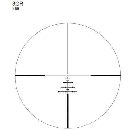 Прицел оптический KAHLES K 18i 1-8x24 (30 мм) SFP illum. 3GR