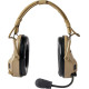 Активні навушники Ops-Core AMP Communication Headset-Connectorized. Верхній тримач. Tan