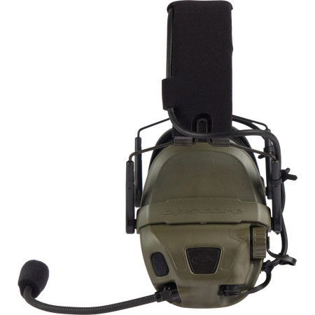 Активні навушники Ops-Core AMP Communication Headset-Connectorized. Верхній тримач. Ranger Green