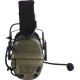 Активні навушники Ops-Core AMP Communication Headset-Connectorized. Верхній тримач. Ranger Green