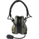 Активні навушники Ops-Core AMP Communication Headset-Connectorized. NFMI. Верхній тримач. Ranger Green