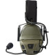 Активні навушники Ops-Core AMP Communication Headset-Connectorized. NFMI. Верхній тримач. Ranger Green