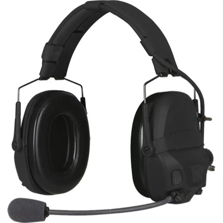 Активні навушники Ops-Core AMP Communication Headset-Connectorized. Верхній тримач. Black