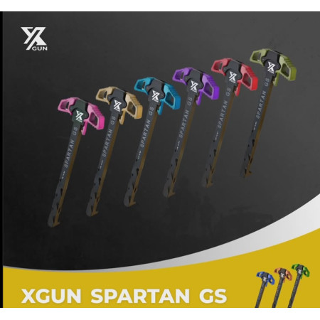 Рукоятка заряжания XGUN SPARTAN 2.0 алюминиевая двусторонняя Зеленый