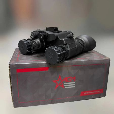 Бинокуляр ночного видения AGM NVG-40 NL1, Gen2+, зеленый фосфор, ПНВ с двумя трубками