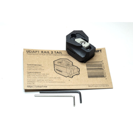 Перехідник Minirail на Dovetail для бінокулярів