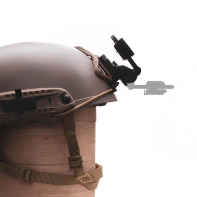 Комплект адаптер PVS-14 NVG J-Arm Adapter Wilcox G24 + кріплення для ПНВ Wilcox L4 G24 Low Profile