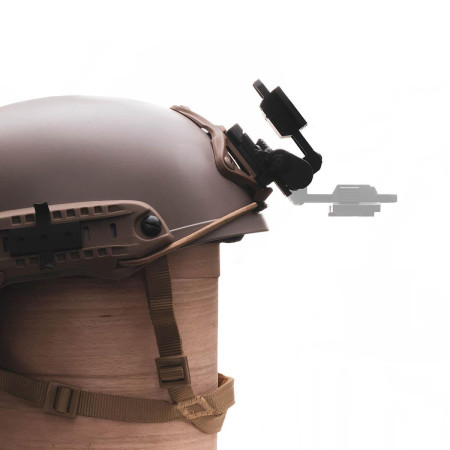 Комплект адаптер PVS-14 NVG J-Arm Adapter Wilcox G24 + кріплення для ПНВ Wilcox L4 G24 Low Profile