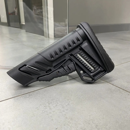 Приклад (база) DLG Tactical TBS Shock DLG-056, Com Spec, Чорний