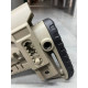 Приклад (база) DLG TBS COMPACT DLG-130-052, Койот, Mil-Spec, з високим підщечником 4 см, антабки