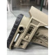 Приклад (база) DLG TBS COMPACT DLG-130-052, Койот, Mil-Spec, з високим підщечником 4 см, антабки