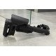 Складной приклад DLG TACTICAL DLG-130-052 с трубкой Mil-Spec DLG-147, Черный