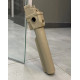 Труба для приклада АК фиксированная DLG-146-beige, Койот, Mil-Spec, АК 47/74 трубный фиксированный адаптер