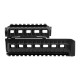Цевье на АК 47/74 DLG TACTICAL (DLG-099) полимерное, цвет Черный, 2 планки picatinny с креплением M-LOK