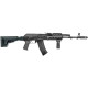 Цевье на АК 47/74 DLG TACTICAL (DLG-099) полимерное, цвет Черный, 2 планки picatinny с креплением M-LOK